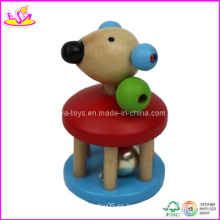 Juguete animal de madera del traqueteo del bebé por 6-36 meses (W08K004)